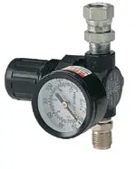 100 Max Psi Gun Mounted Air Regulator With Gauge Assembly (130015) 1