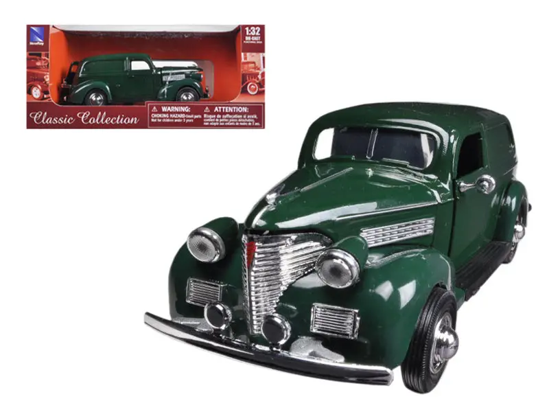 1939 Chevrolet Sedan Delivery Green 1/32 Diecast Car Model By New Ray 1