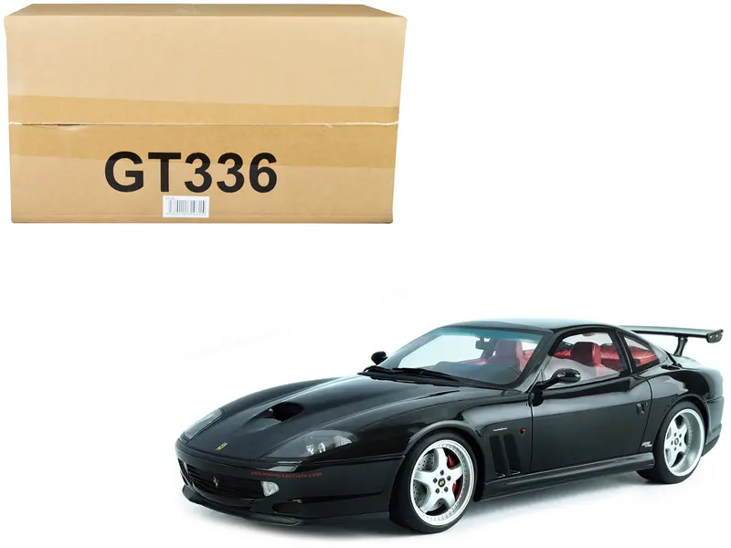1997 Ferrari 550 "Koenig Special" Black With Red Interior 1/18 Model Car By Gt Spirit 1
