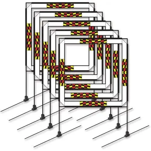 30 In. Mini Square Fpv Racing Air Gate Package (Set Of 5) 1