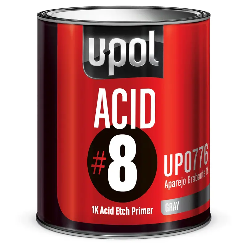 Acid#8 - Etch Primer M.I.R. Compliant, Gray, 1 Liter 1