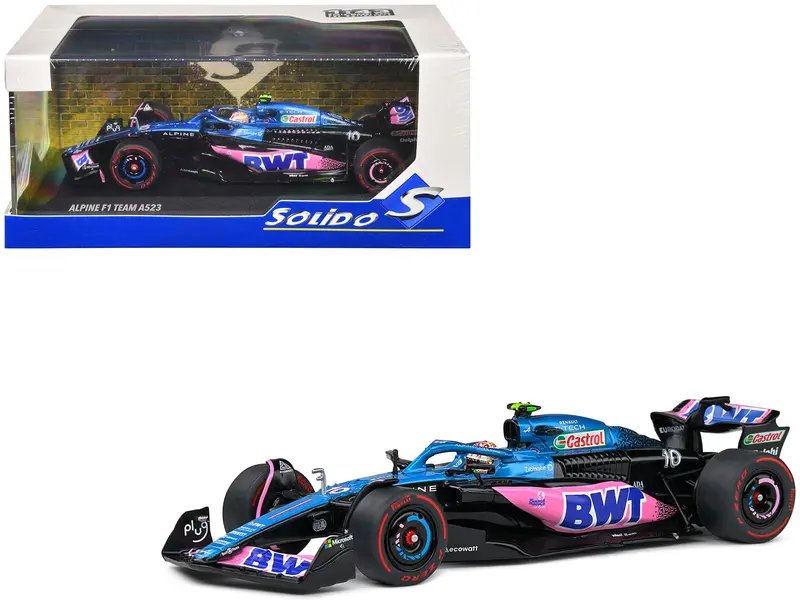 Alpine A523 #10 Pierre Gasly "Bwt" 3Rd Place Formula One F1 "Dutch Gp" (2023) 1/43 Diecast Model Car By Solido 1