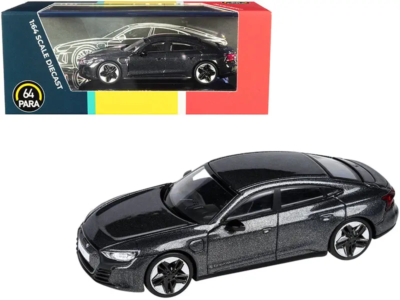 Audi Rs E-Tron Gt Daytona Gray Metallic 1/64 Diecast Model Car By Paragon 1