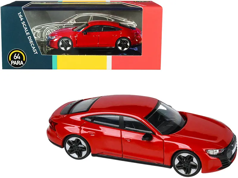 Audi Rs E-Tron Gt Tango Red 1/64 Diecast Model Car By Paragon 1