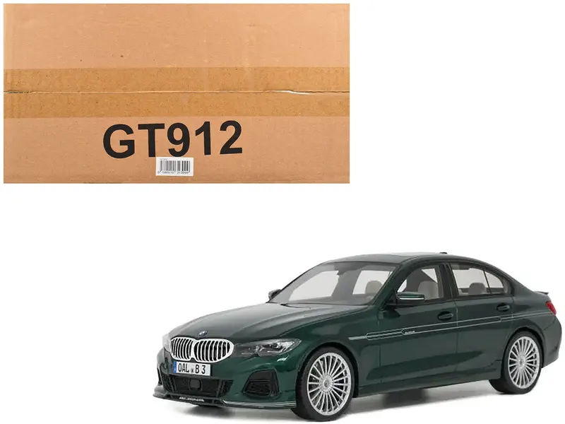 Bmw Alpina B3 Green Metallic 1/18 Model Car By Gt Spirit 1