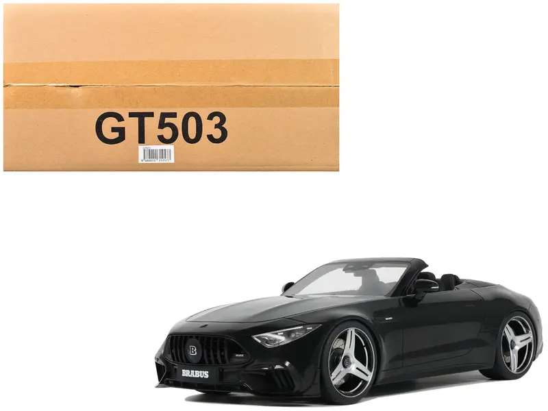 Brabus 750 Bodo Buschmann Edition Obsidian Black 1/18 Model Car By Gt Spirit 1