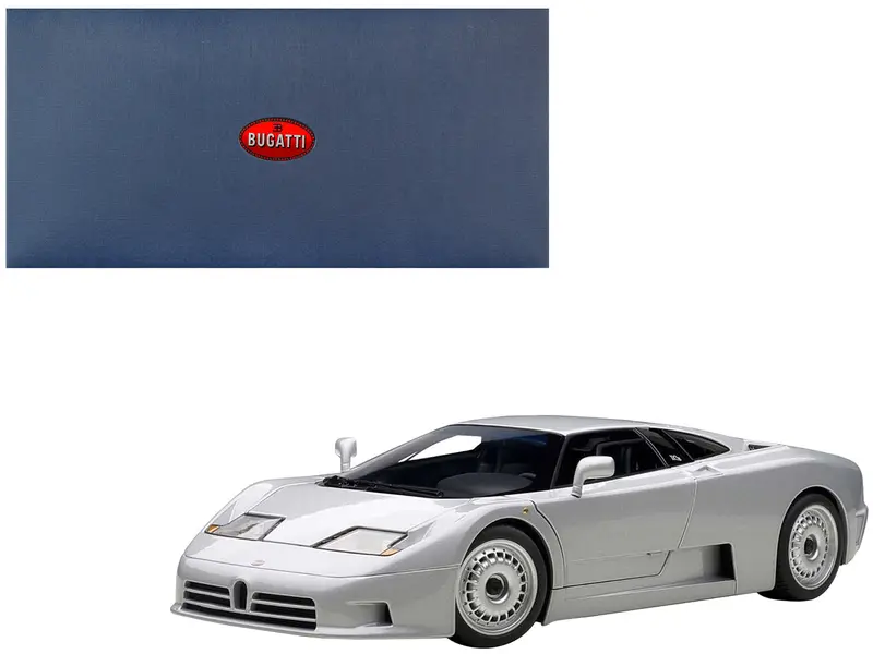 Bugatti Eb110 Gt Silver 1/18 Diecast Car Model By Autoart 1