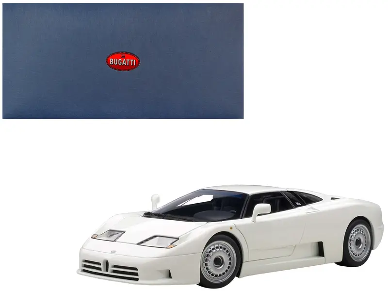 Bugatti Eb110 Gt White 1/18 Diecast Model Car By Autoart 1