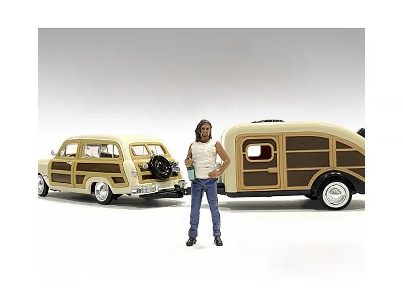 "Campers" Figure 3 For 1/24 Scale Models By American Diorama 1