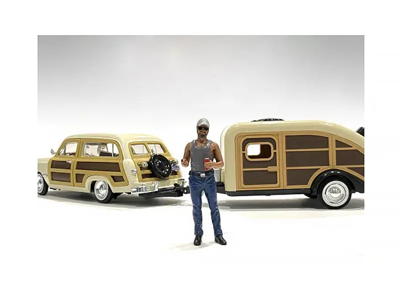 "Campers" Figure 5 For 1/18 Scale Models By American Diorama 1