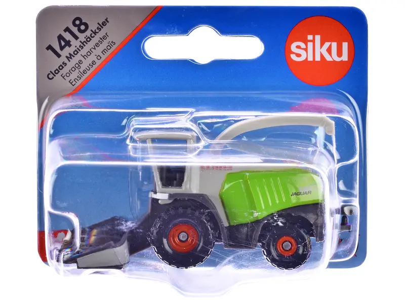 Claas 960 Jaguar Forage Harvester Green And Gray Diecast Model By Siku 1