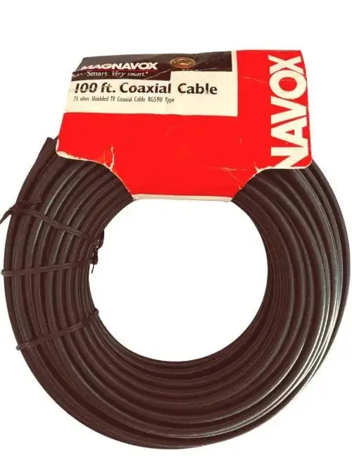 Coaxial Tv Cable 75Ohm - Black 1
