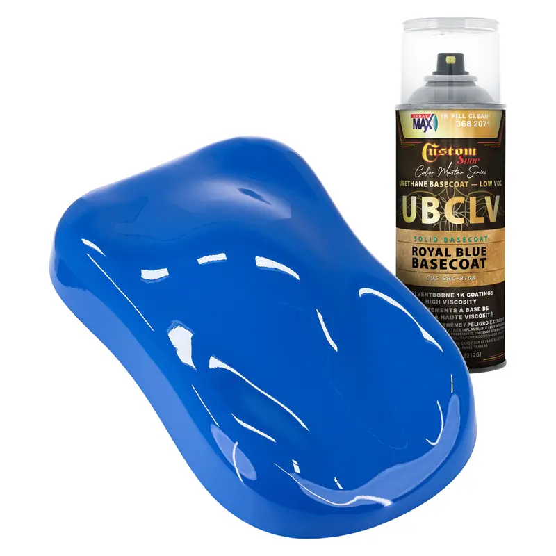 Custom Shop Sbc Solid Basecoat - Royal Blue Basecoat- Spray Can 1