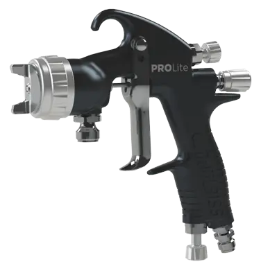 Devilbiss Prolite Pressure Feed Spray Gun, Uncupped With Te40, Hv40 Air Caps, 1.0 Mm. & 1.4 Mm. Tips 1