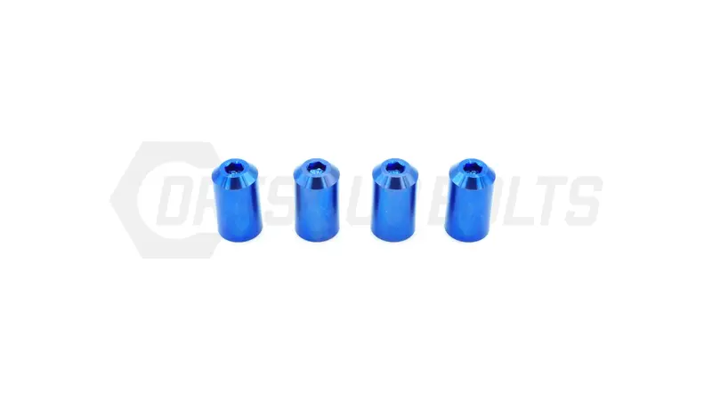 Dress Up Bolts Bullet Titanium Valve Stem Caps - Set Of 4 1