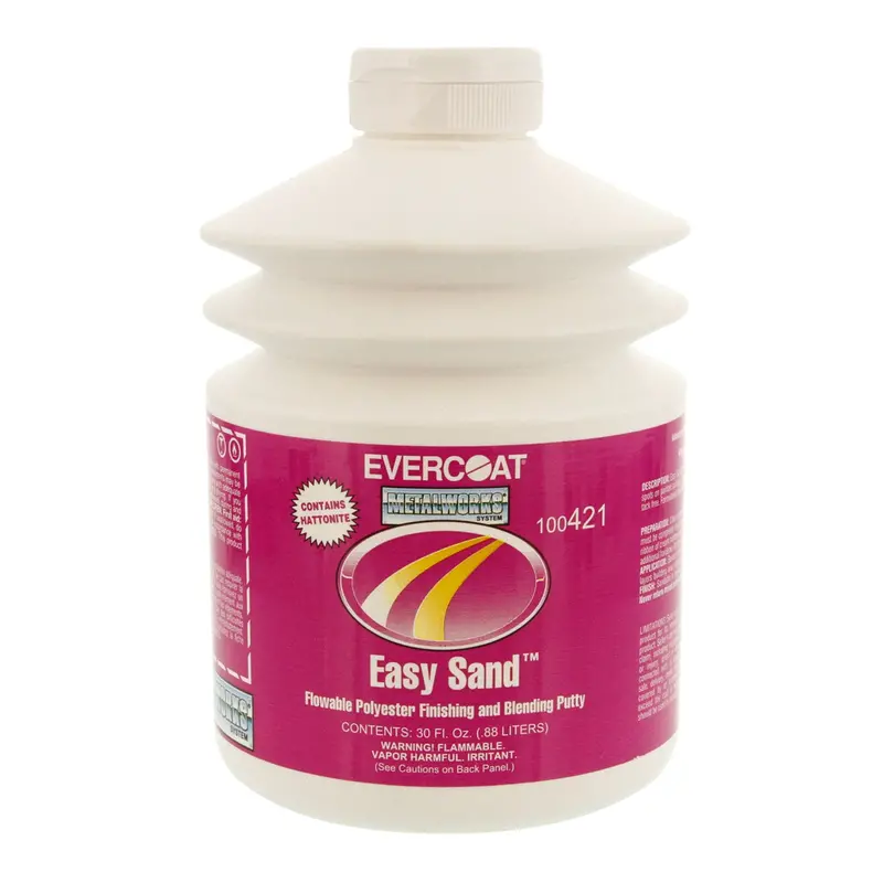 Easy Sand Flowable Polyester Finishing & Blending Putty, 30 Oz Pump 1