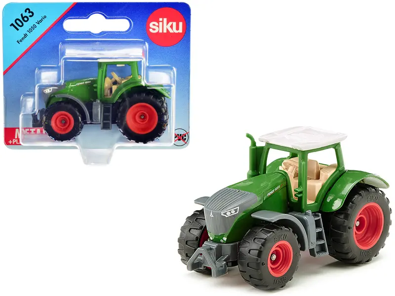 Fendt 1050 Vario Tractor Green With White Top Diecast Model By Siku 1