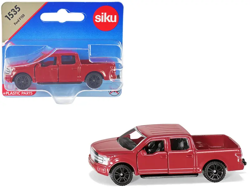 Ford F-150 Pickup Truck Red Diecast Model Car By Siku 1
