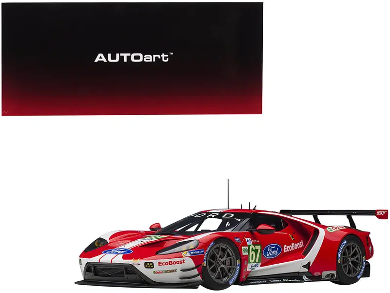 Ford Gt #67 Harry Tincknell - Andy Priaulx - Jonathan Bomarito 24H Of Le Mans (2019) 1/18 Model Car By Autoart 1