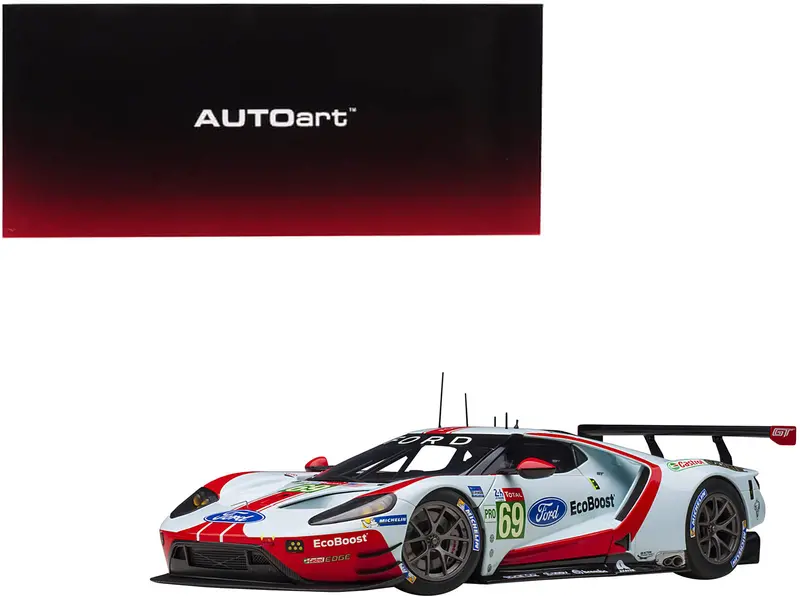 Ford Gt #69 Ryan Briscoe - Scott Dixon - Richard Westbrook 24H Of Le Mans (2019) 1/18 Model Car By Autoart 1