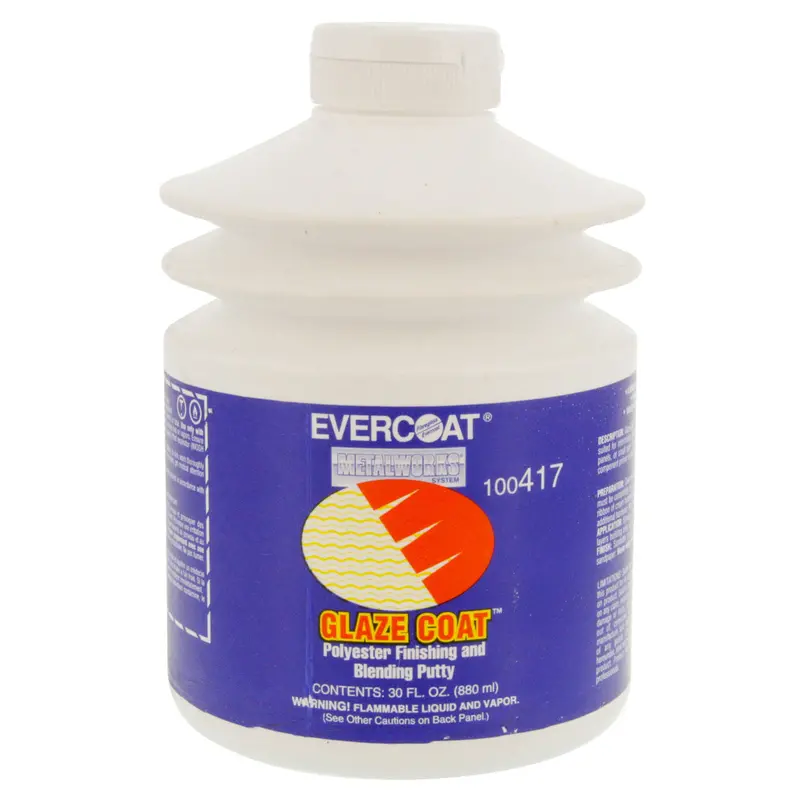 Glaze Coat Polyester Finishing & Blending Putty, 30 Oz Pump 1