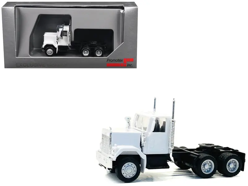 Gmc Short Day Cab White 1/87 (Ho) Plastic Model Car By Promotex 1