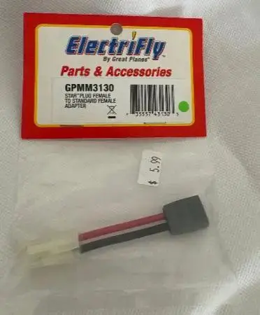 Great Planes Star Female/Standard Female Adapter 1