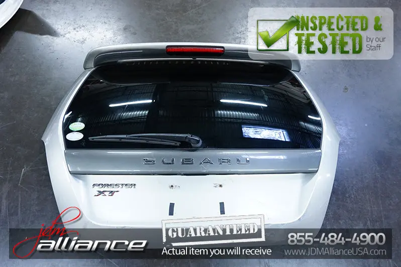 Jdm 03-08 Subaru Forester Xt Hatchback Trunk Lid Sg5 Sg9 1
