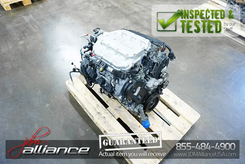 Jdm 09-14 Honda Pilot J35a 3.5L Vcm Sohc Vtec Awd Engine 4X4 1
