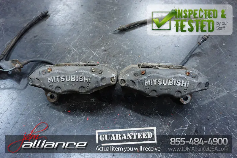Jdm 91-93 Mitsubishi 3000Gt Vr-4 Pair Front Calipers Left Right 1
