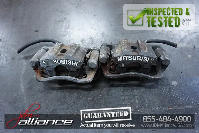 Jdm 91-93 Mitsubishi 3000Gt Vr-4 Pair Rear Calipers Left Right 1