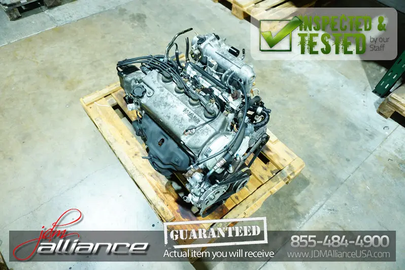 Jdm 92-95 Honda Civic Del Sol Zc 1.6L Sohc Non Vtec Engine D16 1