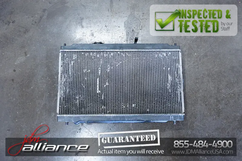 Jdm 94-01 Acura Integra Oem Radiator With Fans Dc2 Dc4 Db7 Db8 Ls Rs Gsr Type R 1