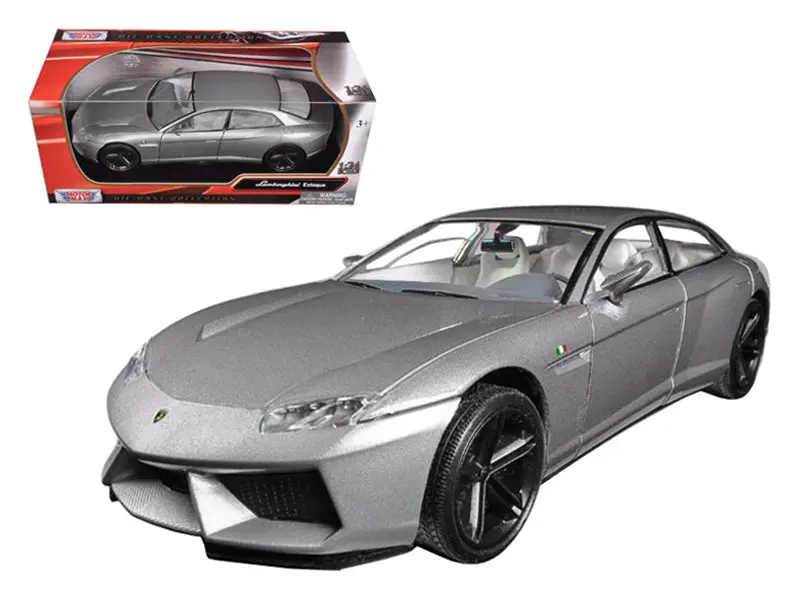 Lamborghini Estoque Grey 1/24 Diecast Model Car By Motormax 1