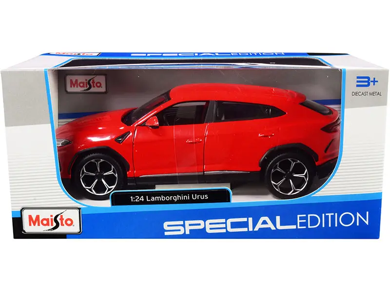 Lamborghini Urus Red "Special Edition" Series 1/24 Diecast Model Car By Maisto 1