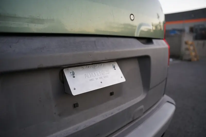 License Plate Angle Mount 1