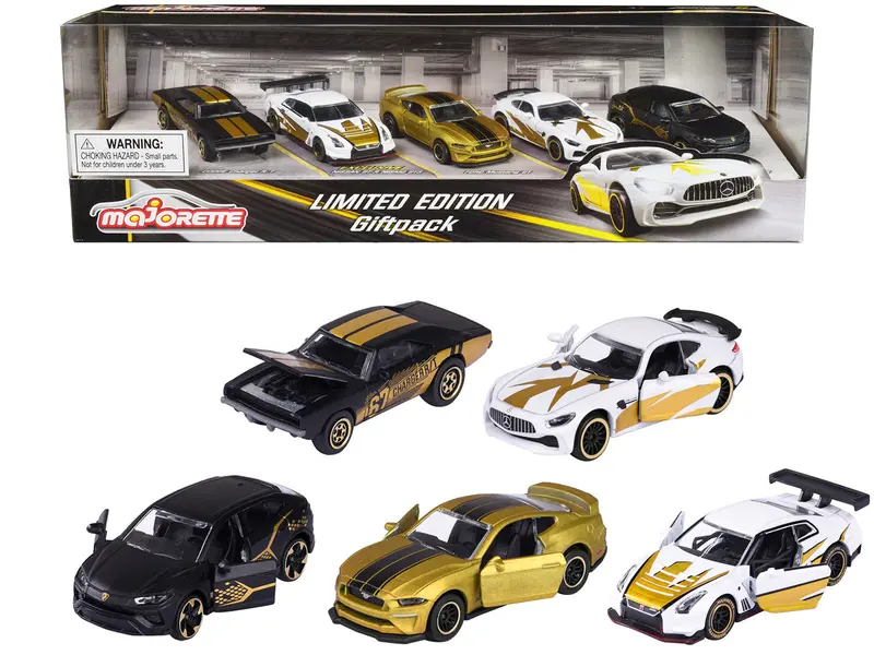 Limited Edition Giftpack "Series 9" 5 Piece Set 1/64 Diecast Model Cars By Majorette 1