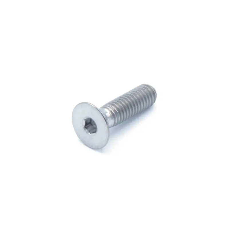M4 X .7 X 15Mm Titanium Countersunk Bolt 1