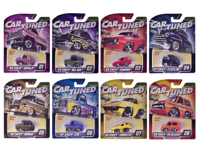 Mainline 2024 Series 1 Set Of 8 Pieces Diecast Model Cars By Cartuned 1