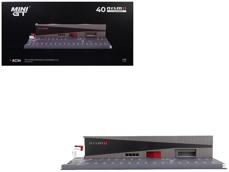 Nissan Motorsports & Customizing Co. Ltd. Nismo Operation Diorama 1/64 Model By Mini Gt 1