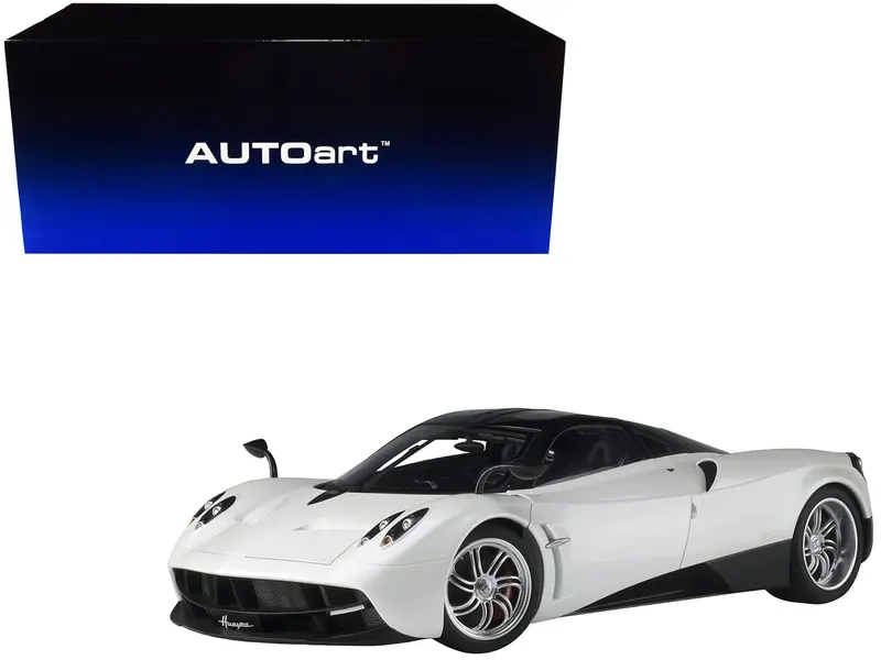 Pagani Huayra White 1/12 Model Car By Autoart 1