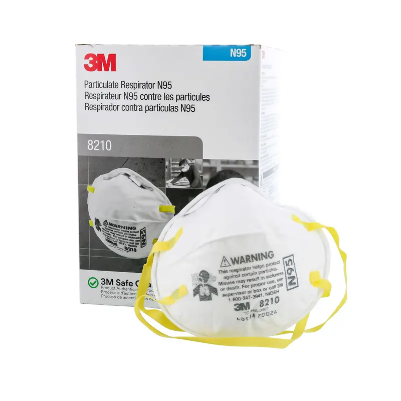 Particulate Respirator Lightweight, N95, 8210 (20/Pack) 1