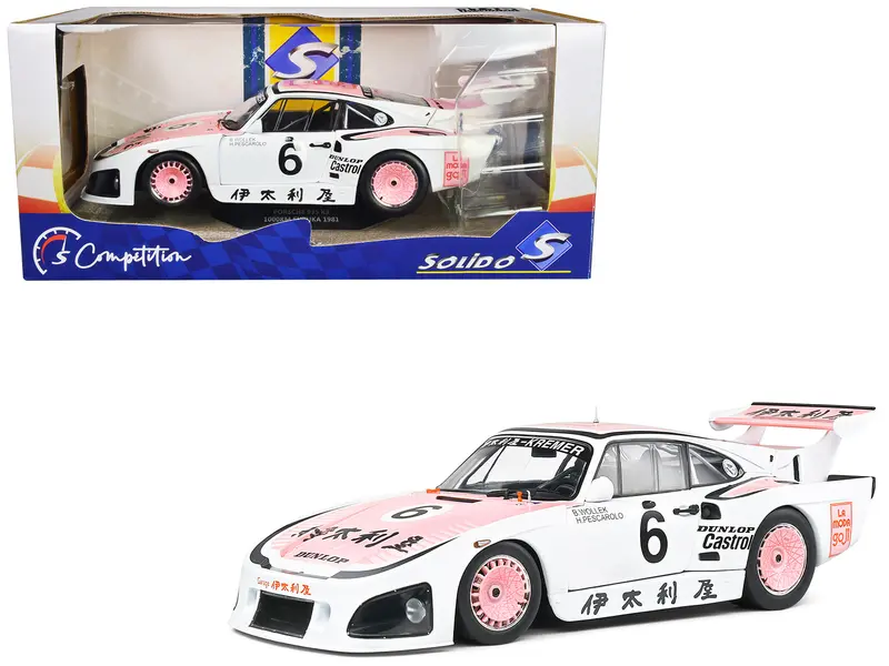 Porsche 935 K3 #6 Bob Wollek - Henri Pescarolo Winner "Suzuka 1000Km" (1981) "Competition" Series 1/18 Diecast Model Car By Solido 1