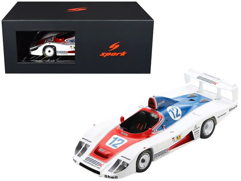 Porsche 936 #12 Jacky Ickx - Brian Redman "Essex Motorsport Porsche" "24 Hours Of Le Mans" (1979) With Acrylic Display Case 1/18 Model Car By Spark 1