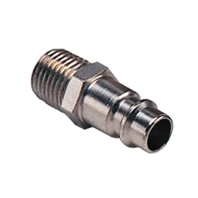 Quick Disconnect (1/4" Npt Male) High Flow Ball And Ring Lock Type 240015 1