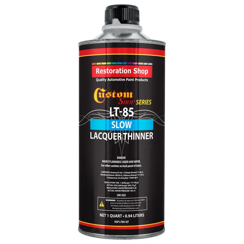 Restoration Shop Acrylic Lacquer Slow High Gloss Thinner 1