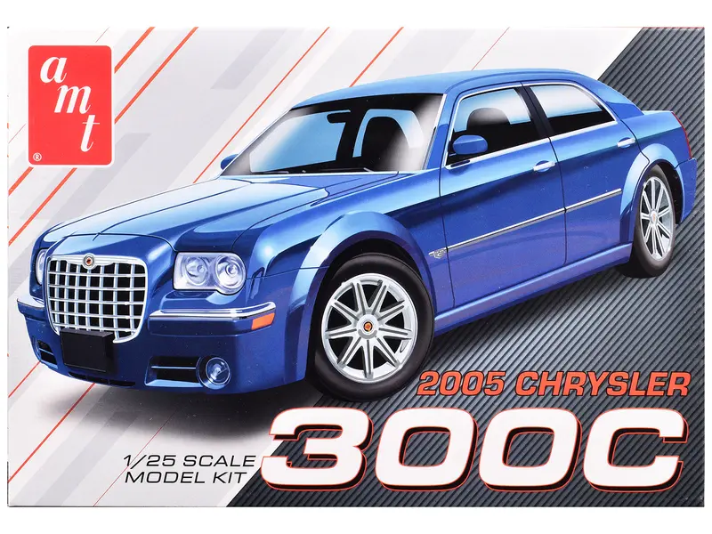 Skill 2 Model Kit 2005 Chrysler 300C 1/25 Scale Model By Amt 1
