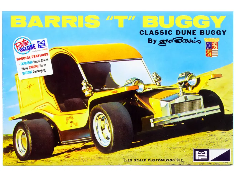 Skill 2 Model Kit George Barris "T" Classic Dune Buggy 3-In-1 Kit 1/25 Scale Model By Mpc 1