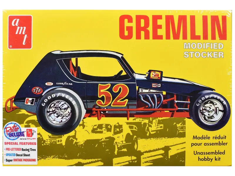 Skill 2 Model Kit Gremlin Modified Stocker 1/25 Scale Model By Amt 1