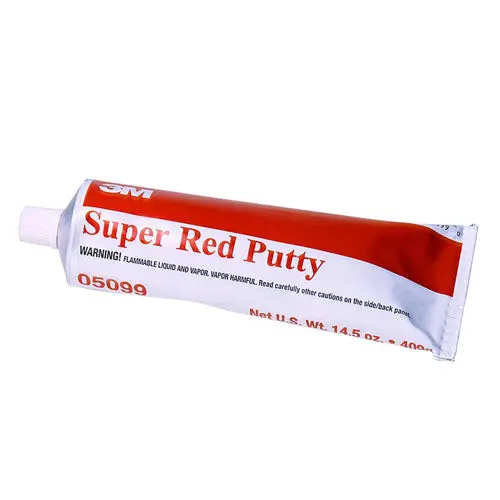 Super Red Glazing Putty, Self-Leveling, 14.5 Oz. Tube, 05099 1